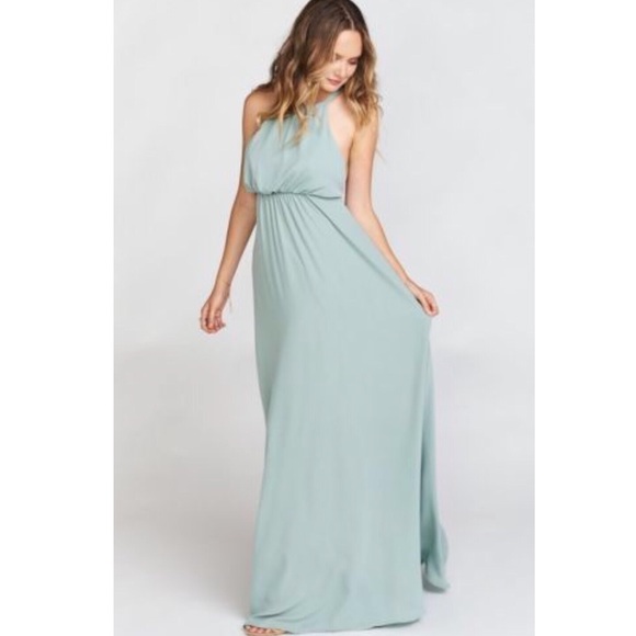 Show Me Your MuMu Dresses & Skirts - Show Me Your Mumu Wedding Silver Sage Amanda Dress